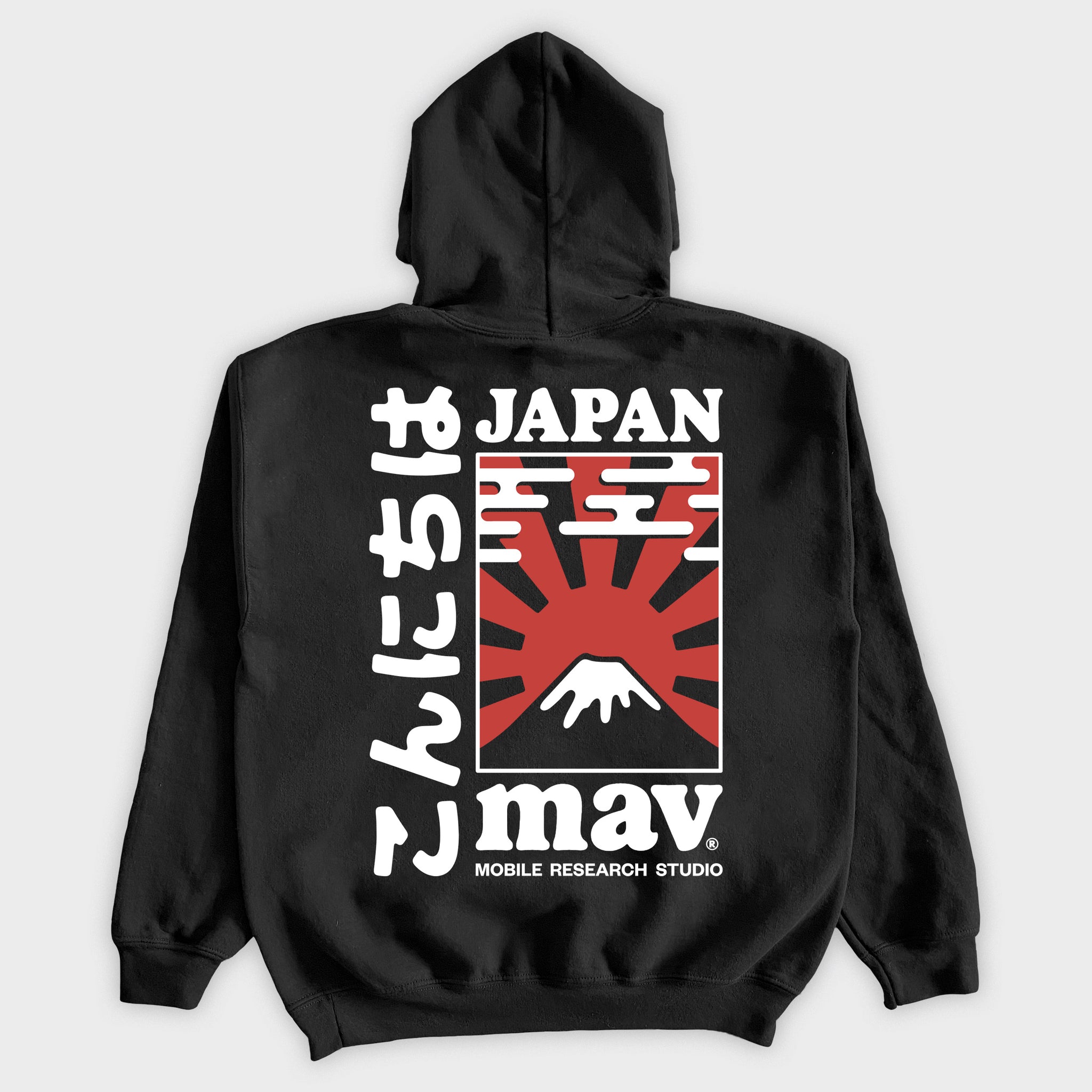 Japanese hoodie black best sale